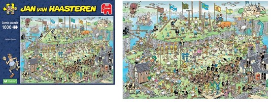 Jan van Haasteren Highland Games puzzel 1000stukjes 
