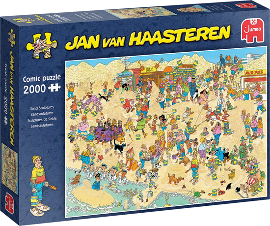 Jan van Haasteren Zand Sculpturen festival puzzel 2000stukjes 