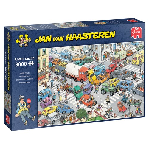Jan van Haasteren Verkeerschaos puzzel 3000stukjes