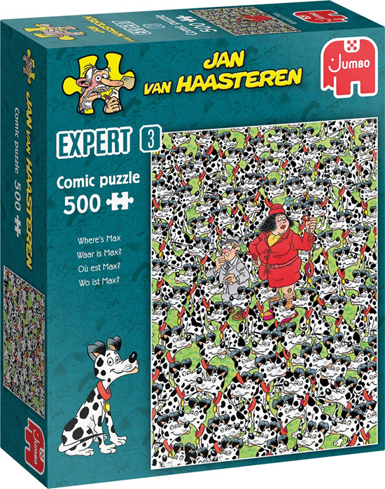 Jan van Haasteren Expert 3 Waar is Max ? Puzzel 500stukjes