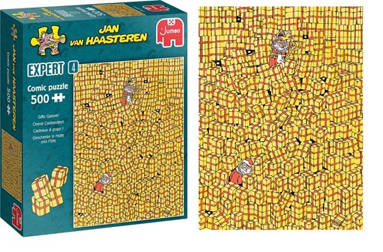 Jan van Haasteren Expert 4 Overal Cadeautjes puzzel 500stukjes