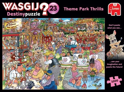 jumbo Wasgij Destiny 23 Spektakel in het Pretpark puzzel 1000stukjes 