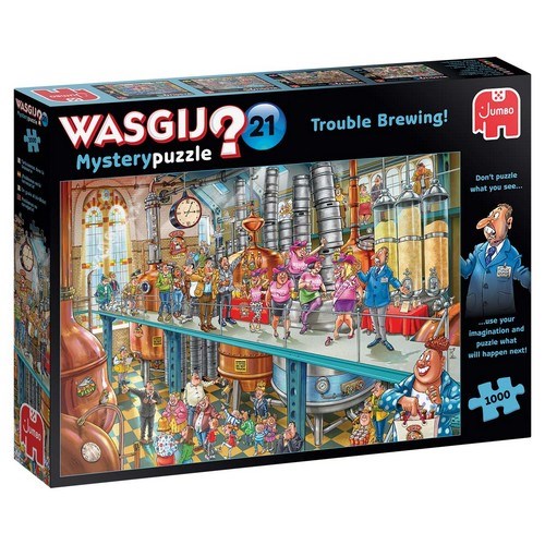 jumbo Wasgij Mystery 21 Leven in de Brouwerij puzzel 1000stukjes 
