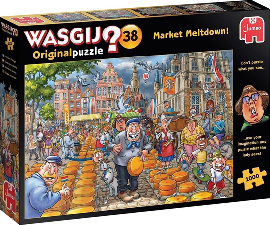 jumbo Wasgij Original 38 Kaasalarm puzzel 1000stukjes 