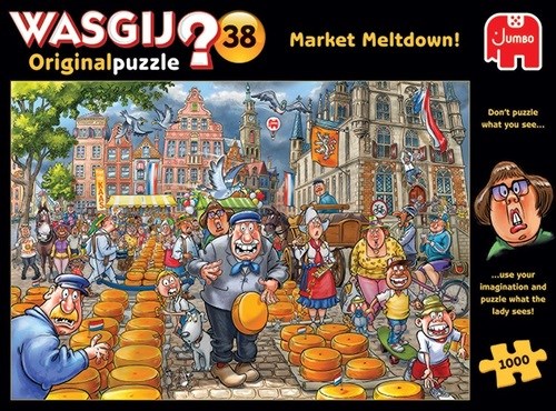 jumbo Wasgij Original 38 Kaasalarm puzzel 1000stukjes 