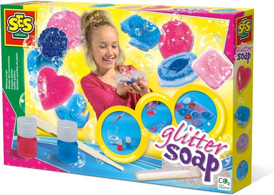 00910 SES Glitter Zeepjes Maken 7+