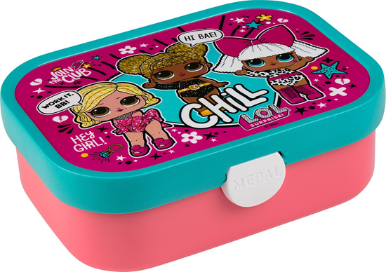 mepal Lunchbox Campus met Vorkje & Verdeelbakje LOL Chill