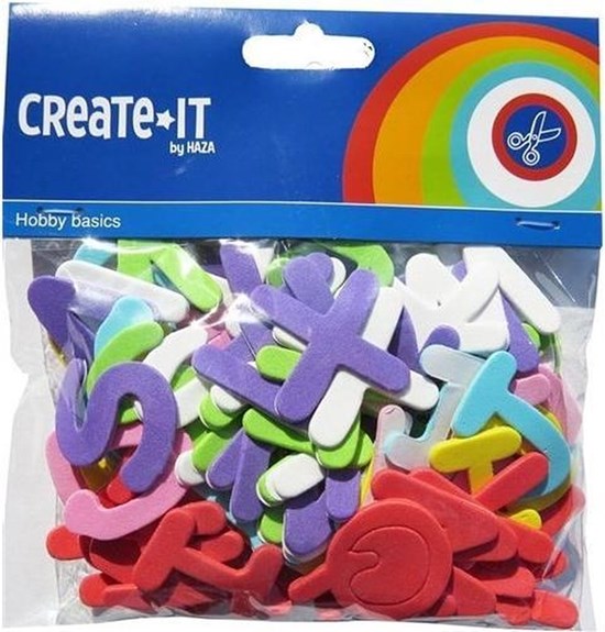 Create It Foam Letters circa 104stuks 