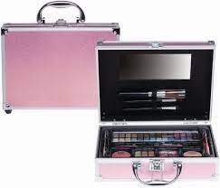 Cosmetica Koffer Glanzend Roze 