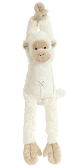 Happy Horse Aap Mickey Muziekknuffel - Wit