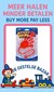 Jolly Jokes Plakhand op Kaart assorti kleuren 