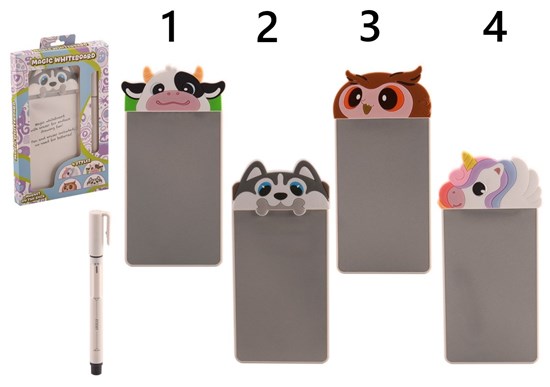
Magisch Teken Whiteboard met Pen assorti 3+