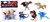 Animal World Draken 5 stuks in Zak 