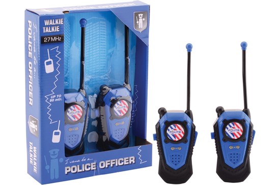 Politie Walkie Talkie Bereik ± 80 mtr 
