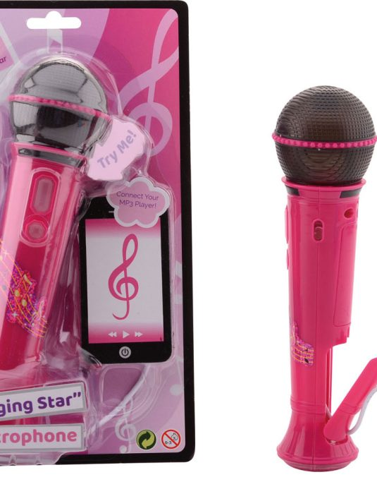 Sing Star Microphone Roze/Zwart (2xAAA) 