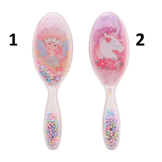 Lala Eenhoorn of Princess Haarborstel op Kaart assorti 