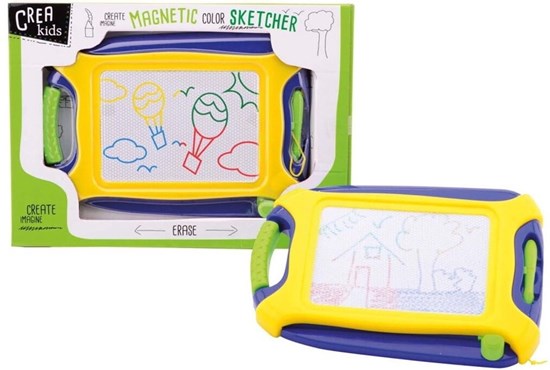 crea kids Magnetisch Tekenbord ass.kleuren 3+ 