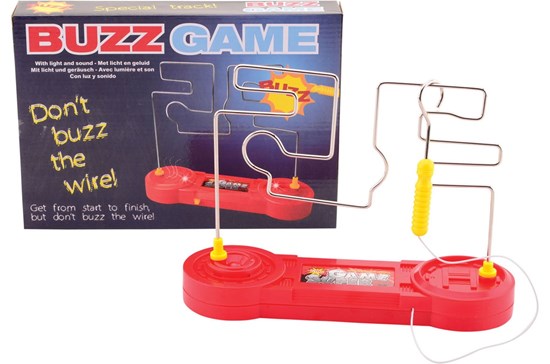 Don't Buzz the Wire Bibberspiraal spel (2xAA)  