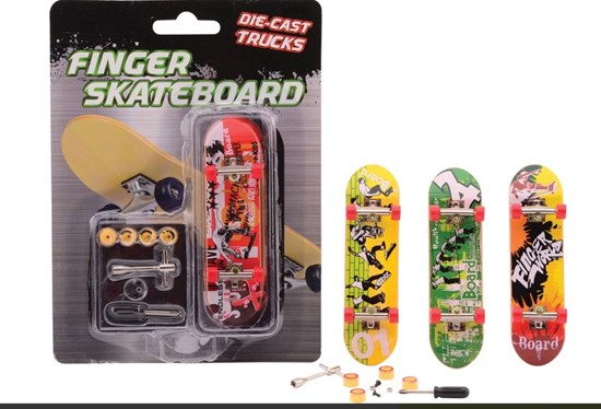 Mini Vinger Skateboard assoti
