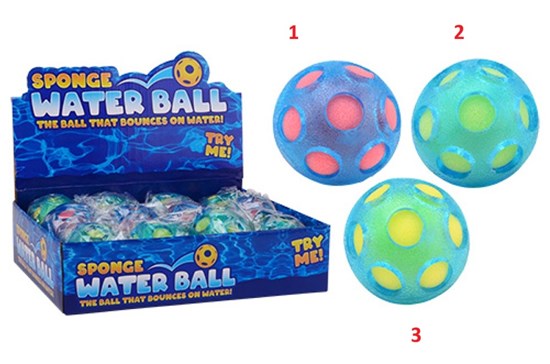 Sponge Splash Waterball assorti circa 7cm 6+