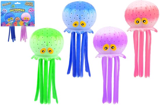 Splash & Sponge 2 Opduik Octopussen op Kaart ass.Kleuren 