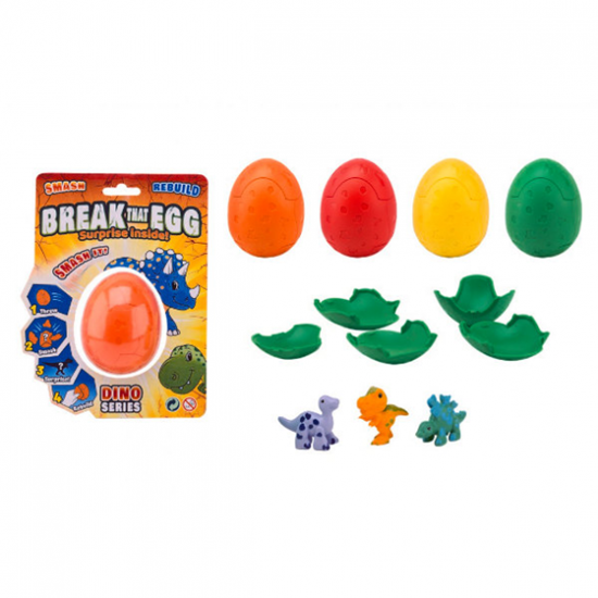Break that Egg Surprise Dino Ei assorti 