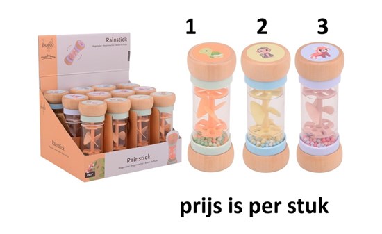 Jouéco® Zintuig Regen Stick assorti 0mnd+ 