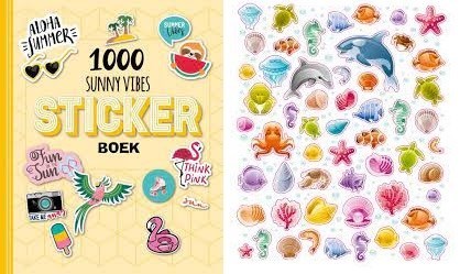 Stickerboek 1000 Sunny Vibes 