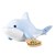 Pet Friends Pluche Dolfijn Blauw/Wit 40cm