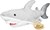 Pet Friends Pluche Haai Grijs/Wit  55cm  