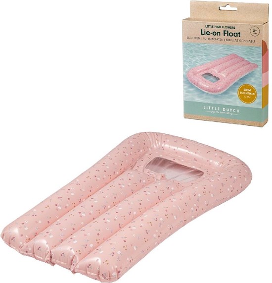 Little Dutch Lie-on Float Mini Luchtbed Little Pink Flowers 3+