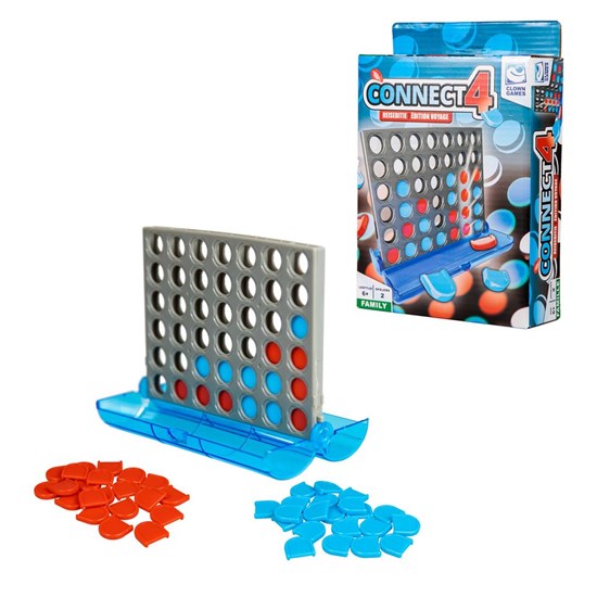 Clown Games Connect 4 Reiseditie 4 op een Rij 6+
