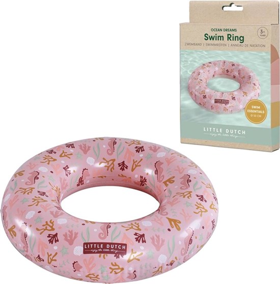 Little Dutch Zwemring Ocean Dreams Roze 3+  