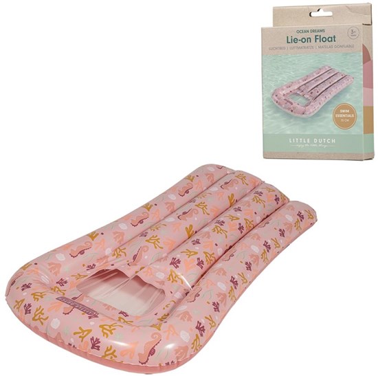 Little Dutch Lie-on Float Mini Luchtbed Ocean Dreams Roze 3+