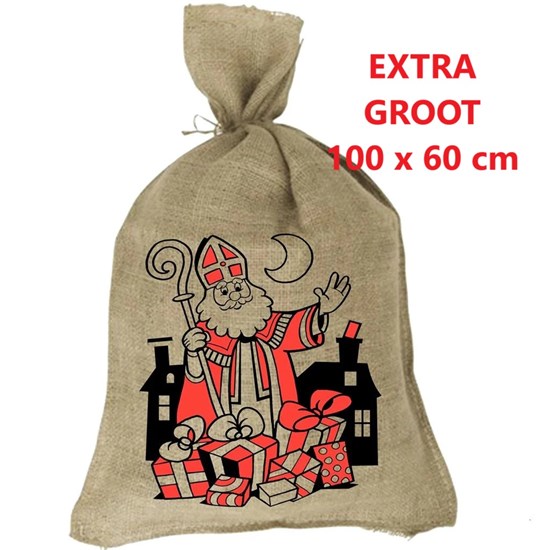 Sinterklaas Zak XL Formaat circa 100x60cm