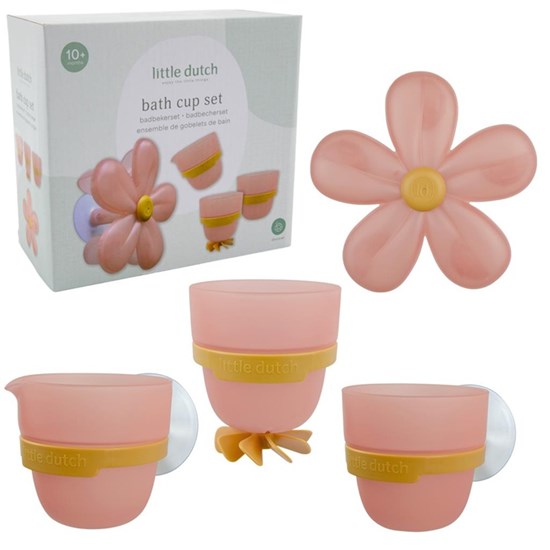 Little Dutch Badwand Bekers Bloem 10mnd+ 