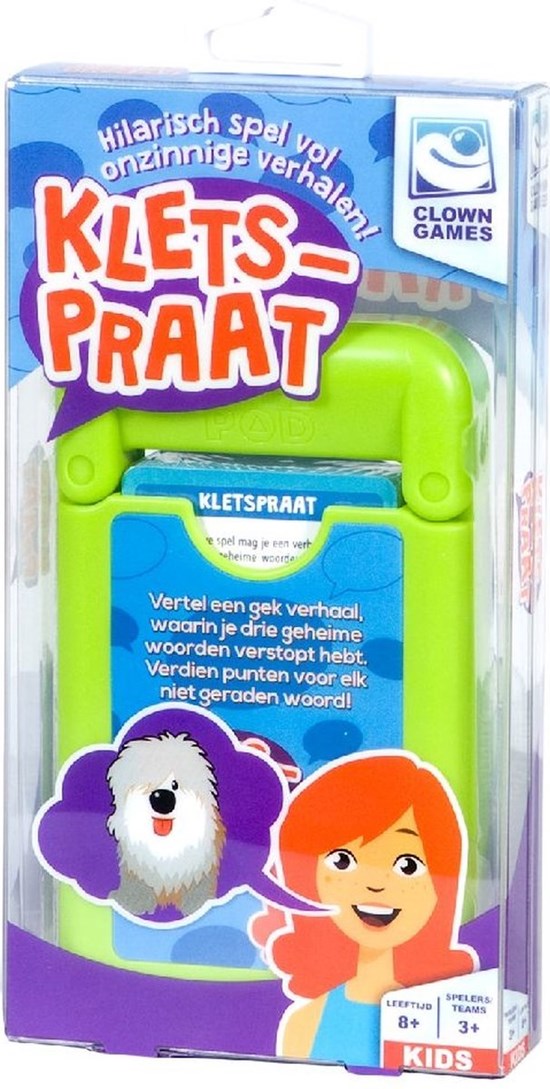 Clown Games Kletspraat Kaartspel 3+