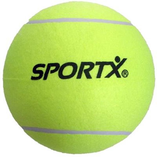 SportX Jumbo Tennisbal XL Geel circa 22cm 
