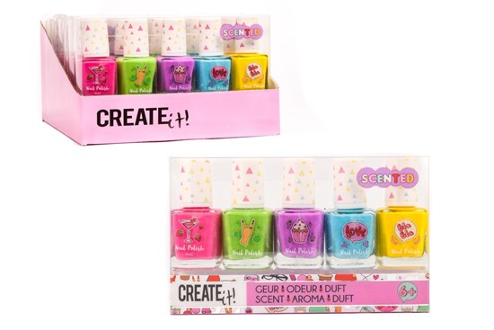 Create It! Geur Nagellak Colors met Geur 5-pack 6+