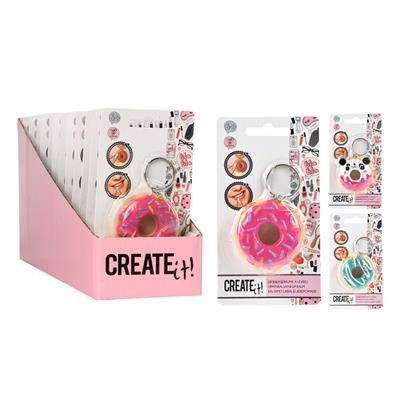 Create It ! Donut Lippenbalsem Roze assorti 6+
