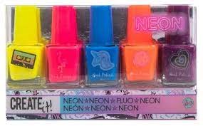 CREATE it ! Neon Nagellak 5 kleuren 