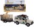 Kids Globe Land Rover Safari met Giraffe en Aanhangwagen