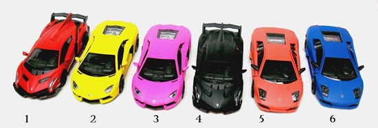 kinsmart Lamborghini Veneno assorti kleuren 1/36