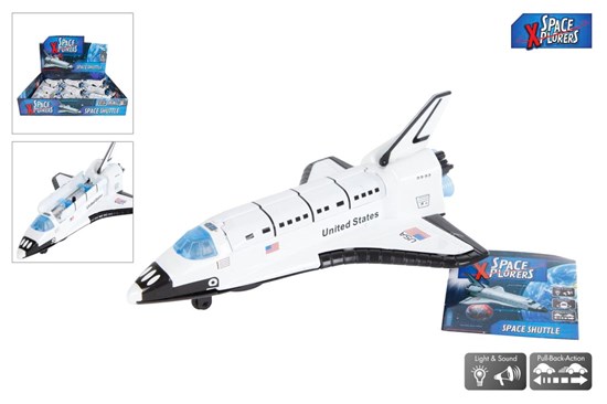 Space Xplorers Space Shuttle met Licht en Geluid 14½ cm 