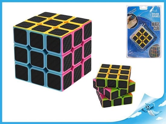 Brain Games Magic Cube Zwart 3X3 5½cm 
