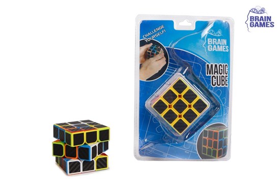 Brain Games Magic Cube Zwart 3x3 circa 6cm