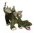 DinoWorld Dinosaurus pluche met Plastic Tanden 