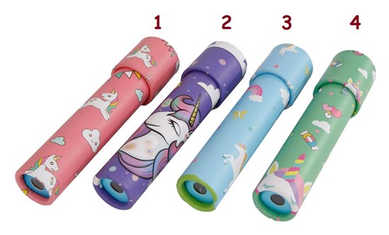 Unicorn Kaleidoscoop assorti kleuren