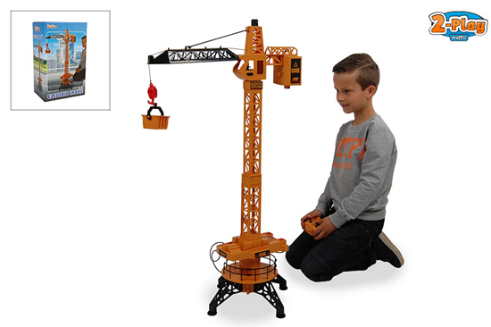 2-play Hijskraan met Afstandsbediening 76cm (3xAA)