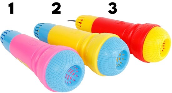 Echo Microfoon Circa 24cm ass. kleuen